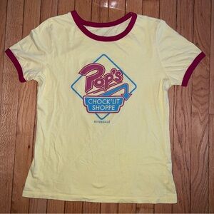 women’s Riverdale Pop’s cotton Tshirt size medium